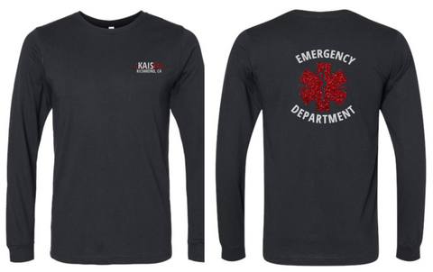 Glitter KaisER Vallejo Emergency Department Long Sleeve