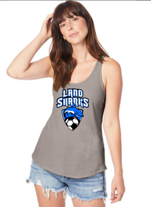 Land Sharks Women's Racerback Tank Top