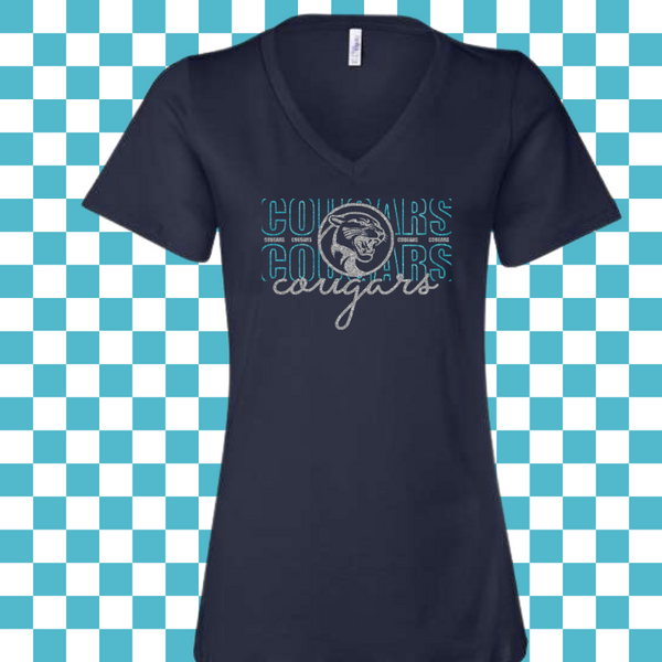 ACMS Cougars Shirt (Unisex & Women's V-neck)