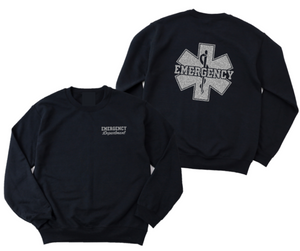 Glitter Emergency Crew Neck Sweatshirt