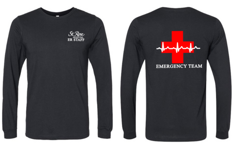 St. Rose ER Staff Long Sleeve Shirt