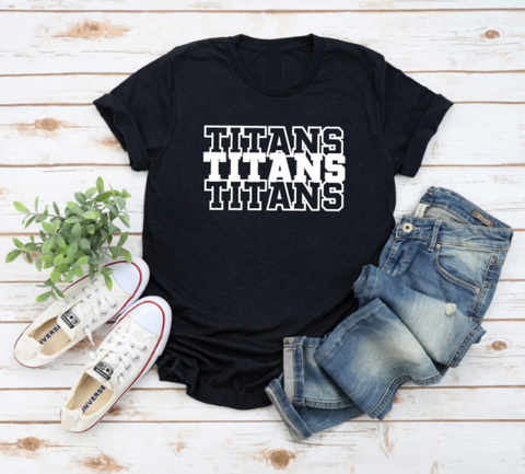 Triple Titans T-Shirt (Youth, Adult & Womens)