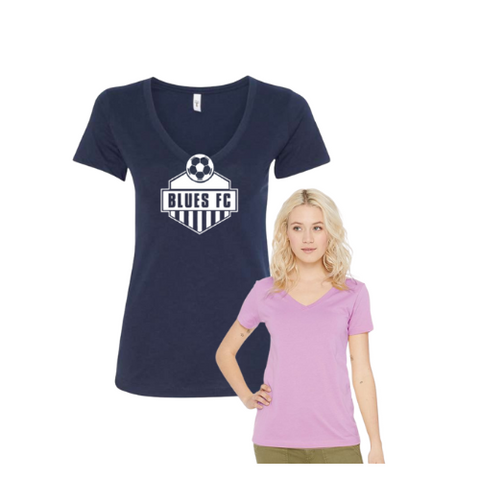 Blues FC Womens V-Neck Shirt