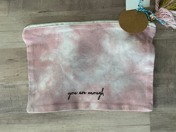 Dreamy Moon Hand-dyed Zipper Pouch