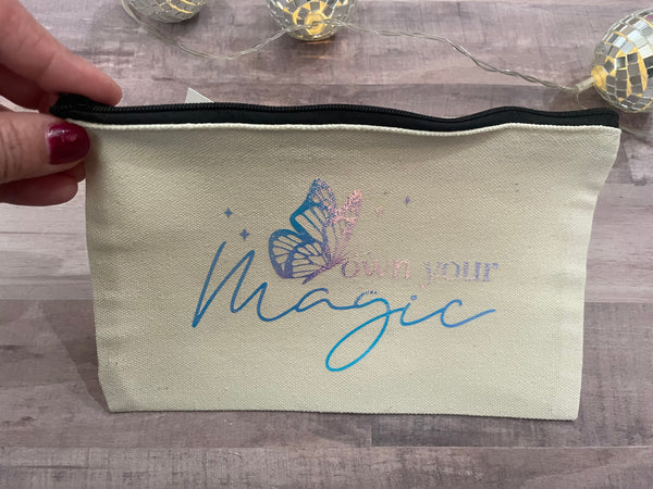 Own Your Magic Zipper Pencil Pouch