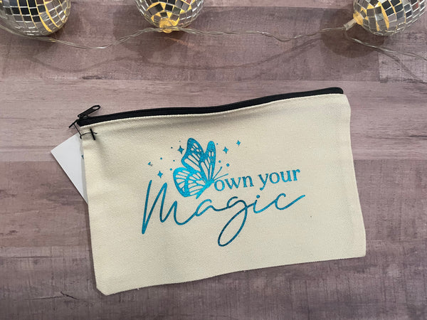 Own Your Magic Zipper Pencil Pouch