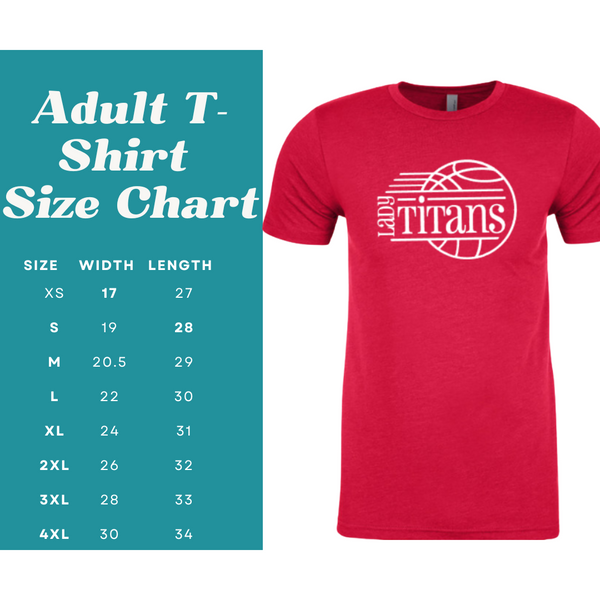 Lady Titans Basketball Unisex Shirt (youth & adult)