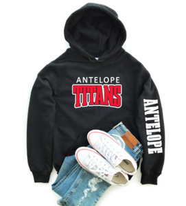 Antelope Titans Cozy Fleece Hoodie (Adult)