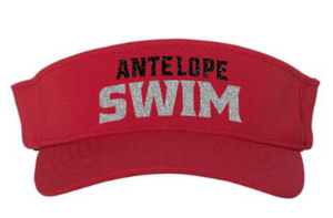 Glitter Antelope Swim Visor