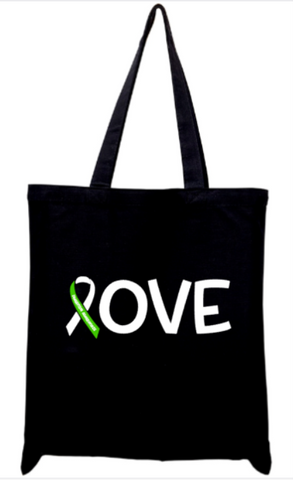 Dwarfism LOVE Awareness Canvas Tote Bag