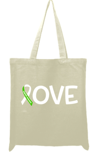 Dwarfism LOVE Awareness Canvas Tote Bag