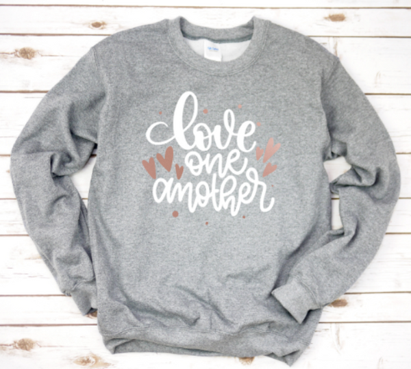 Love One Another Sweatshirt (Grey)