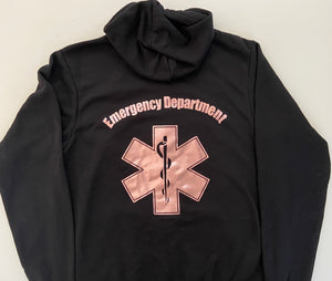 Metallic Emergency Zip Up Jacket