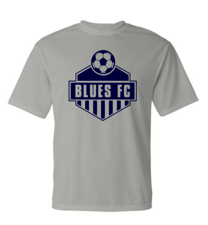 Blues FC Dri Fit Tee with (Youth & Adult)