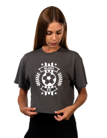 Blues FC Dark Grey Crop Top (Women's)